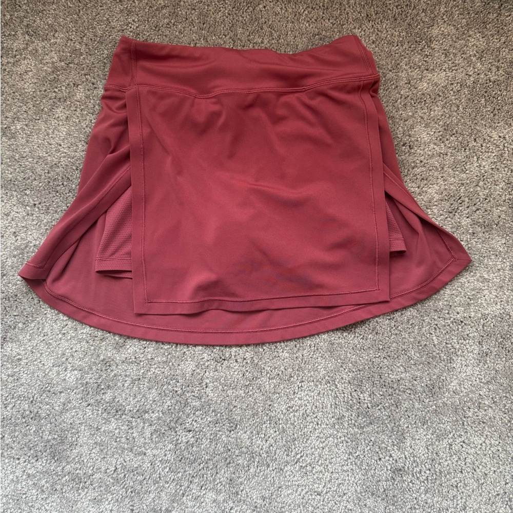 Athleta Girl Burgundy Skort size LG 12